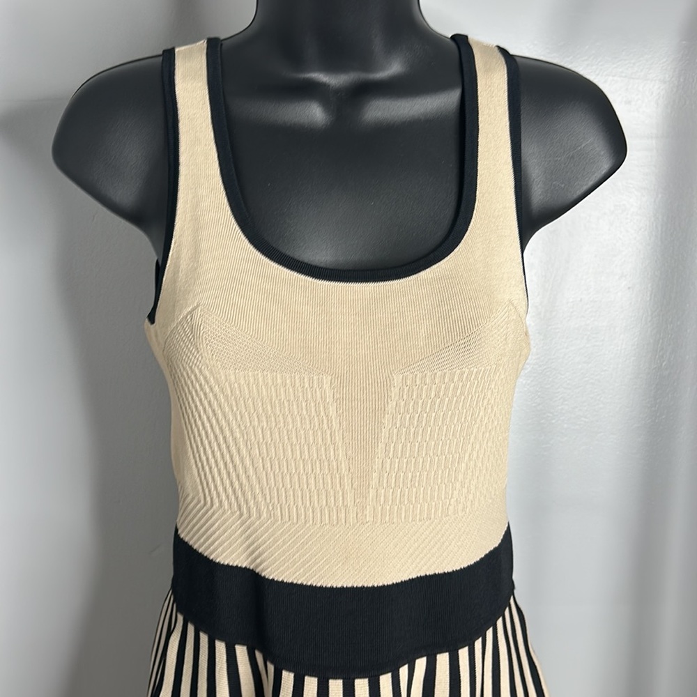 Guess Tan and Black Sleeveless Dress - Picture 3 of 7